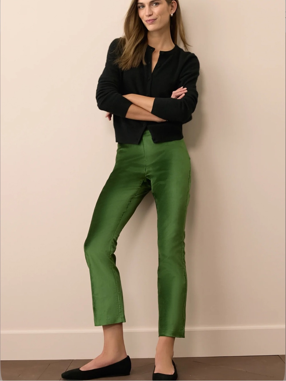 Tuckernuck Green Velvet Ashford Pants Size S